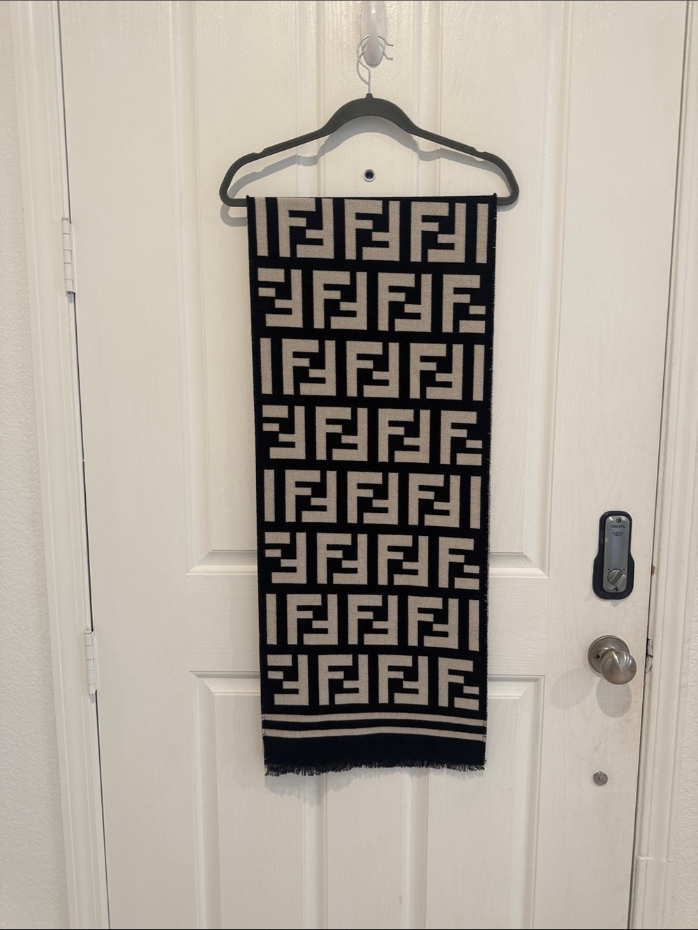 Fendi Wool and silk scarf